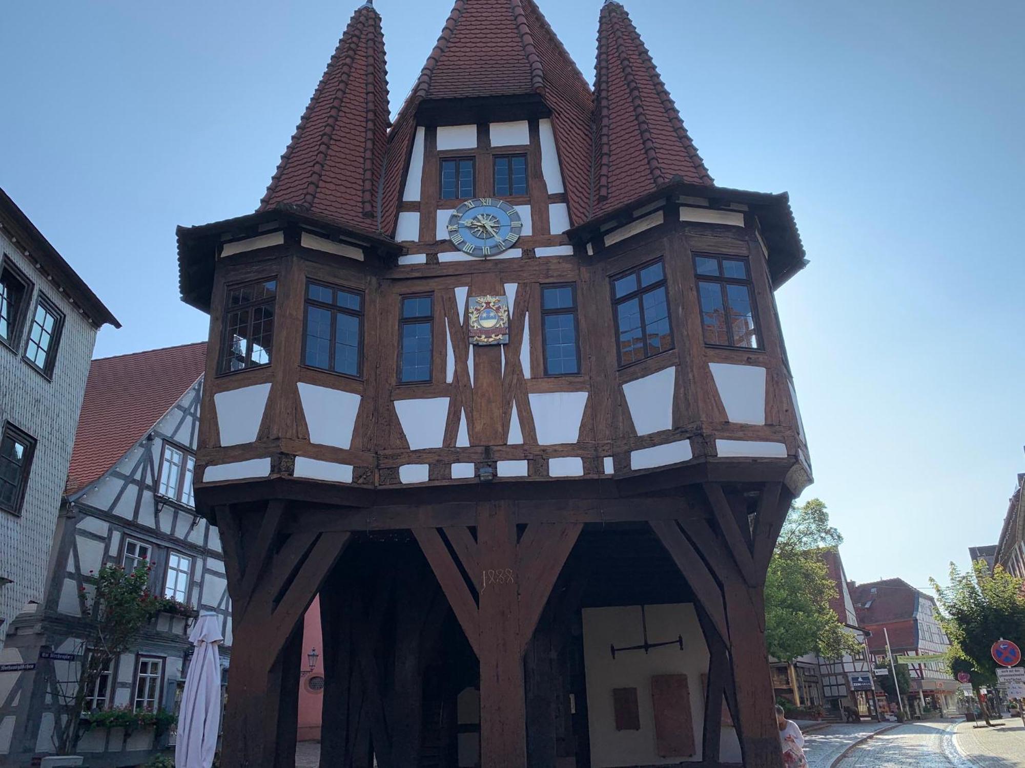 Apartment Am Historischen Rathaus Michelstadt Eksteriør bilde