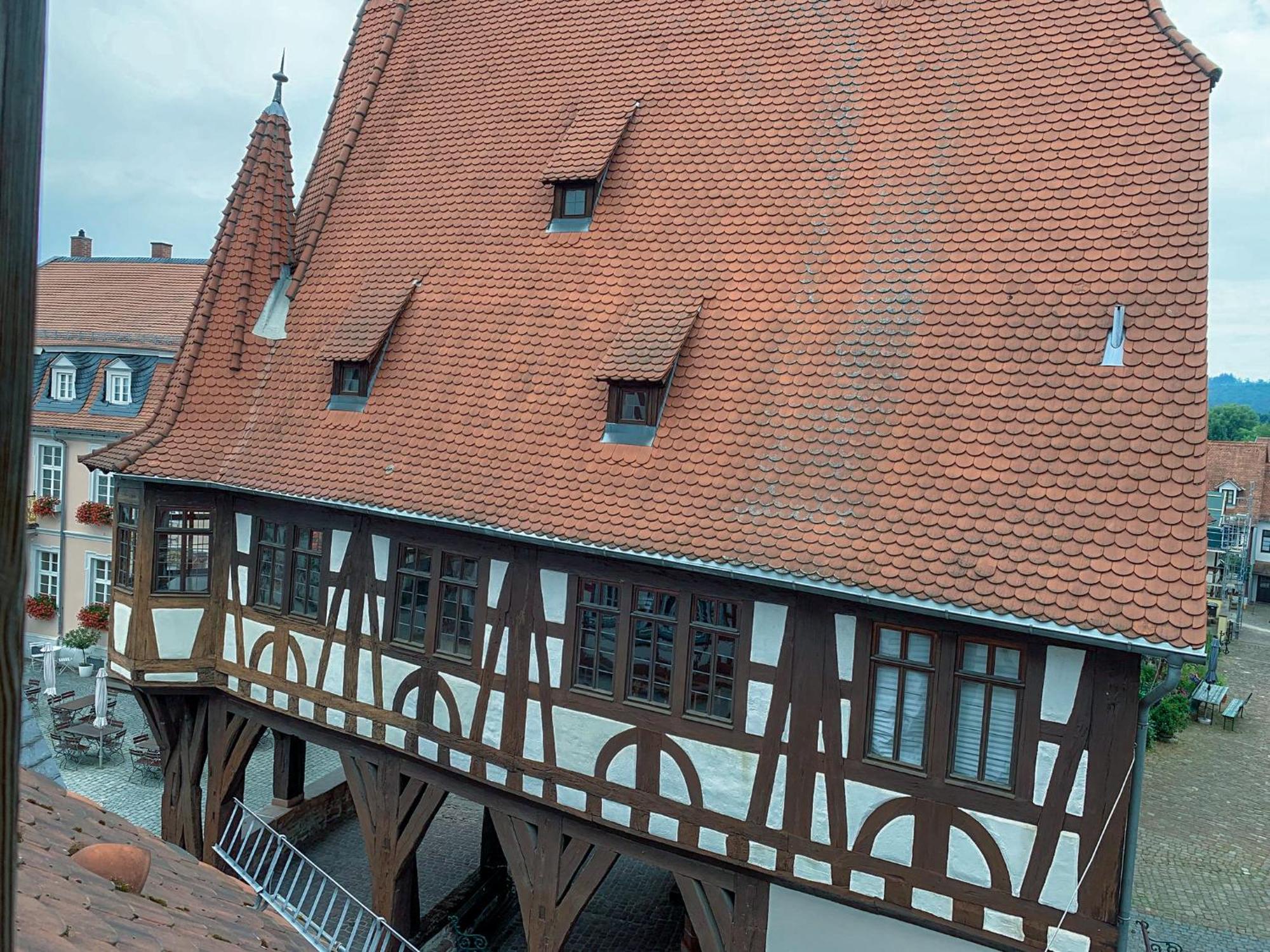 Apartment Am Historischen Rathaus Michelstadt Eksteriør bilde