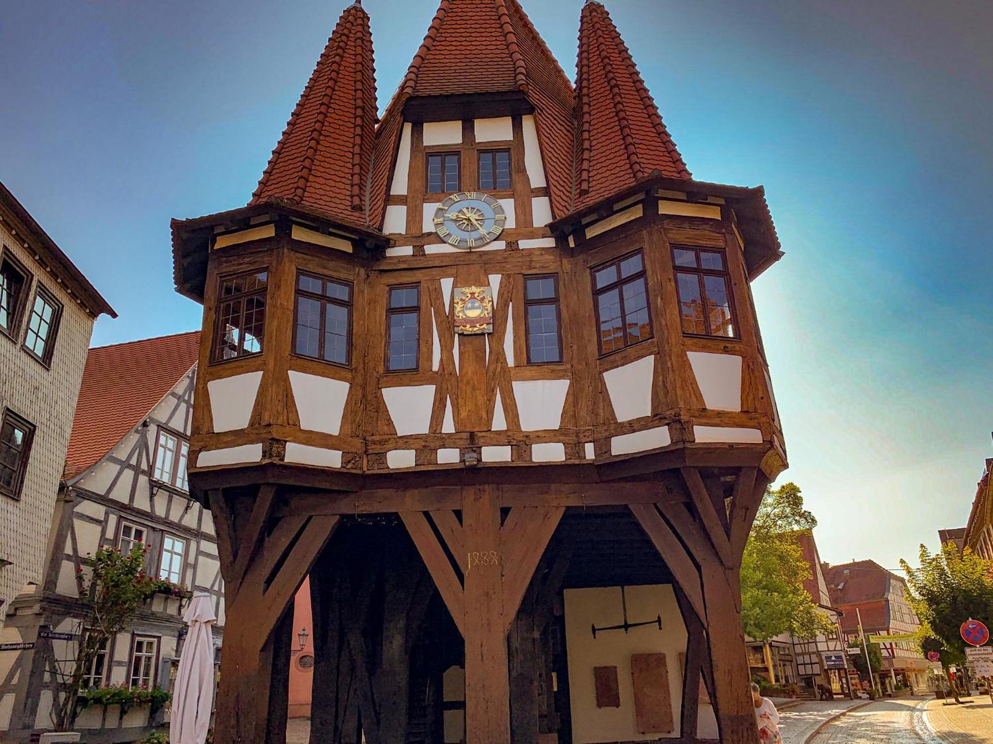 Apartment Am Historischen Rathaus Michelstadt Eksteriør bilde